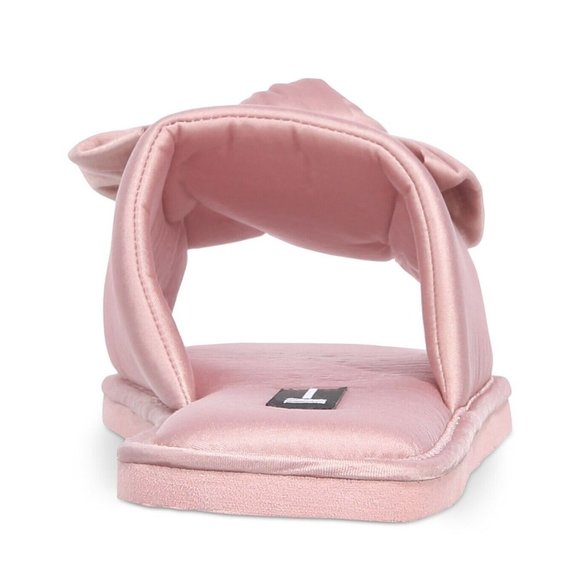 INC Women's Satin-Bow Slide Slippers Foxglove NWT - Picture 4 of 6